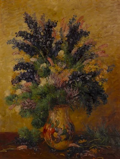 Bouquet of Flowers in a Vase — Joza Miks