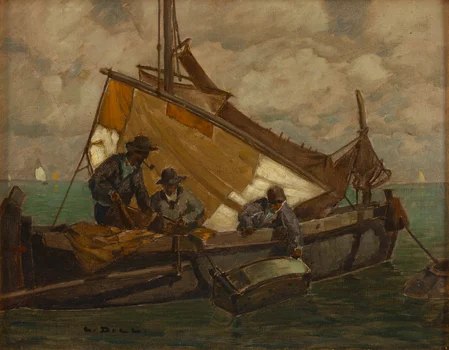 Fishing — Ludwig Dill