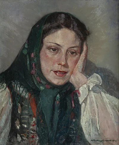 "Dziewczyna wiejska" ("Paysanne Polonaise") — Mieczysław Rakowski