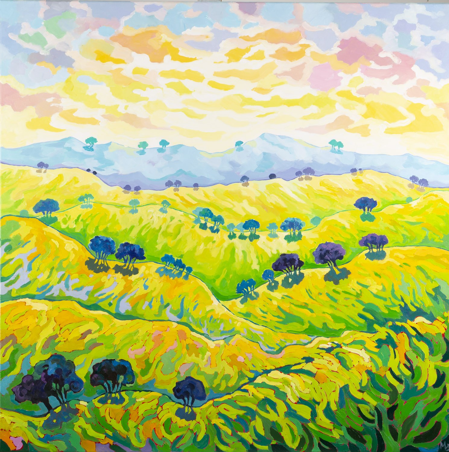 Światło nad zielonymi wzgórzami — Monika Siwiec (1995)