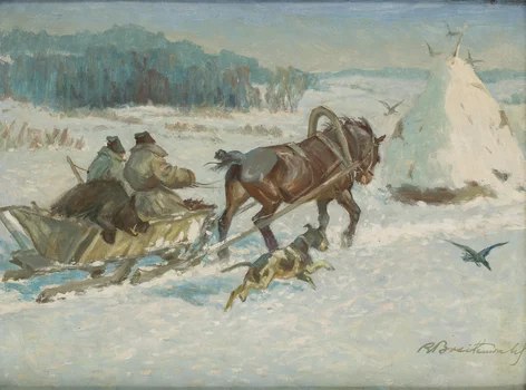 Winter Sleigh — Roman Antoni Breitenwald