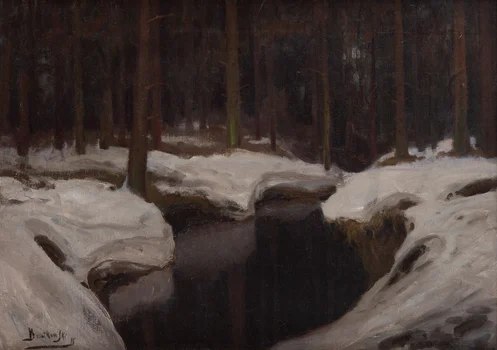 Leśny potok ("Marzec") — Roman Bratkowski