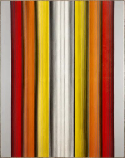 "D-156" (Vertical Red, Orange, Yellow) — Tadasuke (Tadasky) Kuwayama